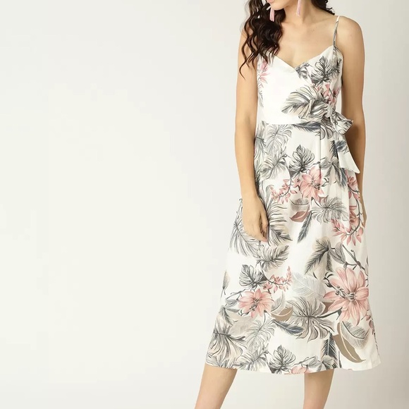 Mango Dresses & Skirts - NWT linen blend dress